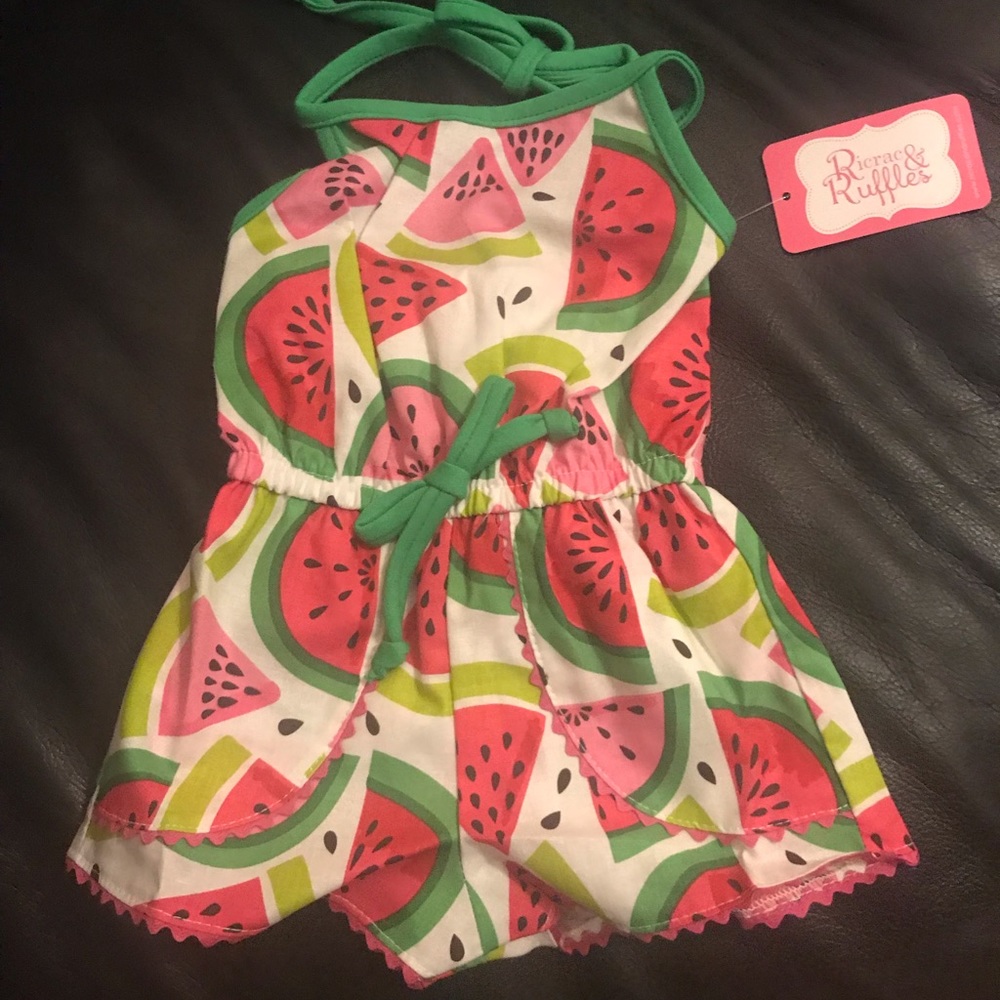 Boutique Baby Romper New!!